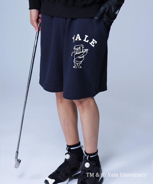 antiqua（アンティカ）の「YALE ロゴハーフパンツ（その他パンツ・レディース・ネイビー/オフホワイト/ブラック・M/S/L）」の22枚目の写真