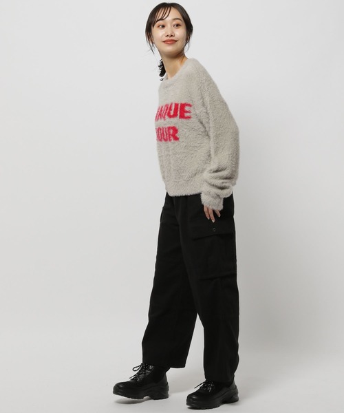 niko and...（ニコアンド）の「SOFTツイルミリタリーパンツ（その他パンツ・レディース・パープル/オフホワイト/カーキ/ブラック・MEDIUM/LARGE）」の21枚目の写真