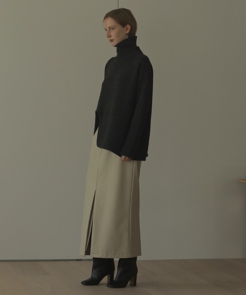 MANOF（マノフ）の「FRONT ARCH TURTLE KNIT（ニット/セーター）」 - WEAR