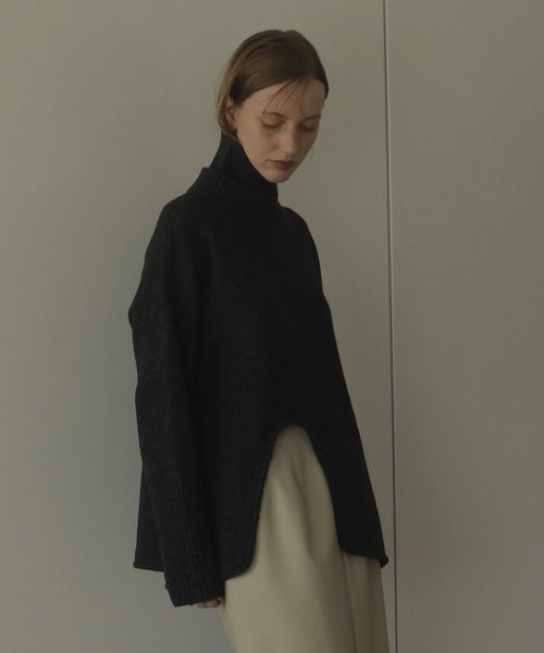 トップス MANOF FRONT ARCH TURTLE KNIT MANOF（マノフ）の「FRONT ARCH TURTLE KNIT（ニット/セーター）」 - WEAR