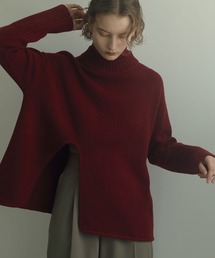 MANOF（マノフ）の「FRONT ARCH TURTLE KNIT（ニット/セーター）」 - WEAR