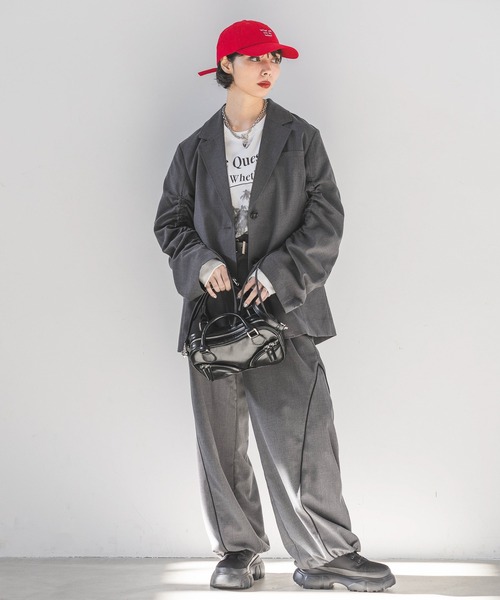 PAGEBOY（ページボーイ）の「レースアップミドルブーツ（ブーツ・レディース・ブラック/オフホワイト・MEDIUM/LARGE）」の6枚目の写真