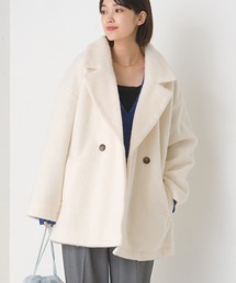 OMNES | ニットシャギーダブルテーラードジャケット(テーラードジャケット)