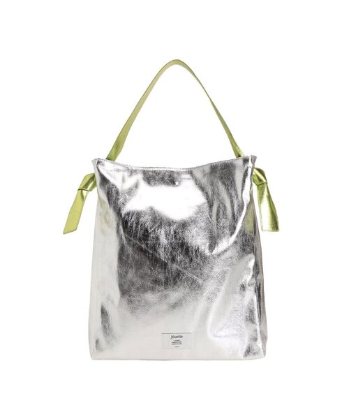 jouetie（ジュエティ）の「メタリックバイカラートートBAG（トートバッグ・レディース・ブラック/シルバー/ピンク・FREE）」の20枚目の写真