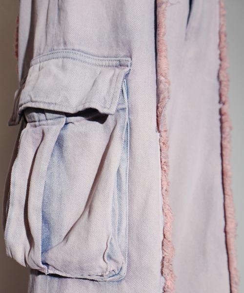 rurumu:（ルルムウ）の「rurumu:/ルルムウ/drawstring denim pants（カーゴパンツ・レディース・ピンク/インディゴブルー/ベージュ・MEDIUM/LARGE）」の20枚目の写真