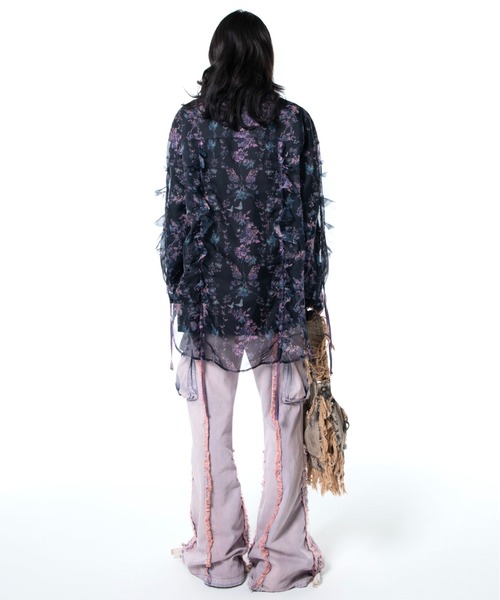 rurumu:/ルルムウ/drawstring denim pants rurumu:/ルルムウ/drawstring denim pants