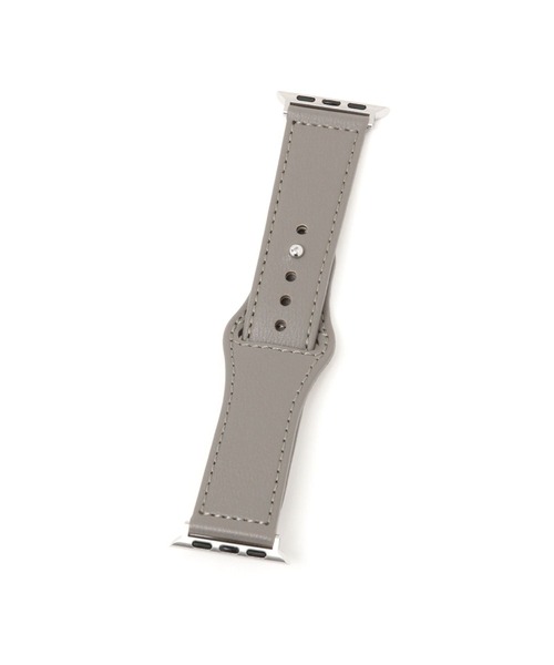 BAYFLOW（ベイフロー）の「Cフェイクレザーアップルウォッチベルト（その他小物・レディース・ブラック/ベージュ・FREE）」の2枚目の写真