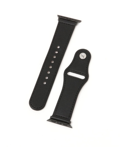 BAYFLOW（ベイフロー）の「Cフェイクレザーアップルウォッチベルト（その他小物・レディース・ブラック/ベージュ・FREE）」の3枚目の写真