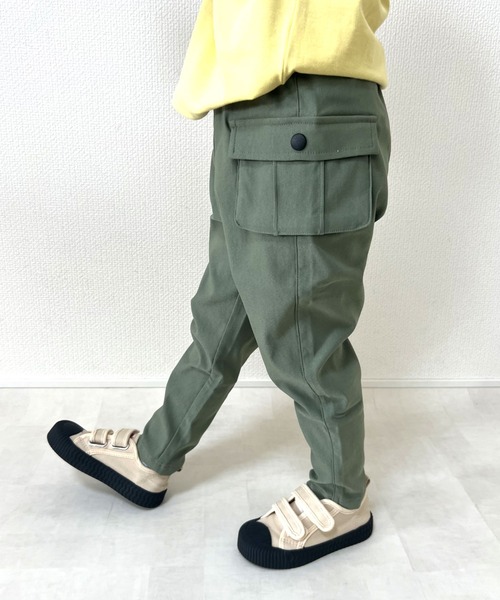 SKAPE（エスケープ）の「ﾉﾋﾞﾉﾋﾞｶｰｺﾞ（カーゴパンツ・キッズ・ベージュ/ブラック/グリーン/ブラック系その他・110cm/90cm/100cm/120cm/130cm）」の4枚目の写真