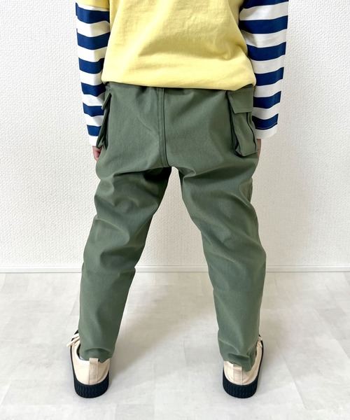 SKAPE（エスケープ）の「ﾉﾋﾞﾉﾋﾞｶｰｺﾞ（カーゴパンツ・キッズ・ベージュ/ブラック/グリーン/ブラック系その他・110cm/90cm/100cm/120cm/130cm）」の7枚目の写真