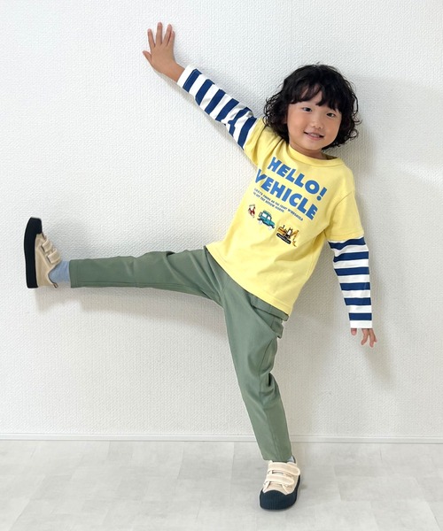 SKAPE（エスケープ）の「ﾉﾋﾞﾉﾋﾞｶｰｺﾞ（カーゴパンツ・キッズ・ベージュ/ブラック/グリーン/ブラック系その他・110cm/90cm/100cm/120cm/130cm）」の8枚目の写真