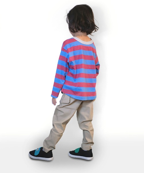 SKAPE（エスケープ）の「ﾉﾋﾞﾉﾋﾞｶｰｺﾞ（カーゴパンツ・キッズ・ベージュ/ブラック/グリーン/ブラック系その他・110cm/90cm/100cm/120cm/130cm）」の10枚目の写真