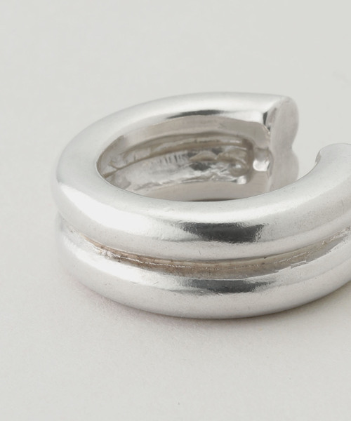 EDIT. FOR LULU（エディットフォールル）の「ダブルリング（リング・レディース・シルバー・FREE）」の6枚目の写真