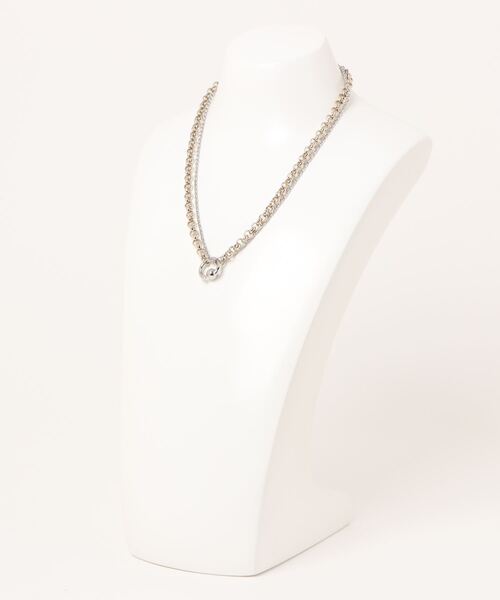 JUSTINE CLENQUET(ジュスティーヌクランケ)の「JUSTINE CLENQUET/ジュスティーヌ・クランケ/DANNY NECKLACE(ネックレス・レディース・シルバー・F)」の3枚目の写真