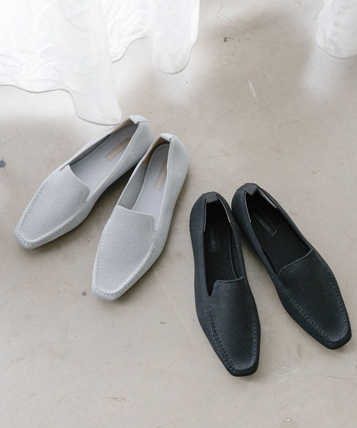 GLOBAL WORK(グローバルワーク)の「らくっション洗えるフィットローファー/991743(ローファー・レディース・シルバー/ブラック/アイボリー・LARGE/SMALL/MEDIUM)」の16枚目の写真