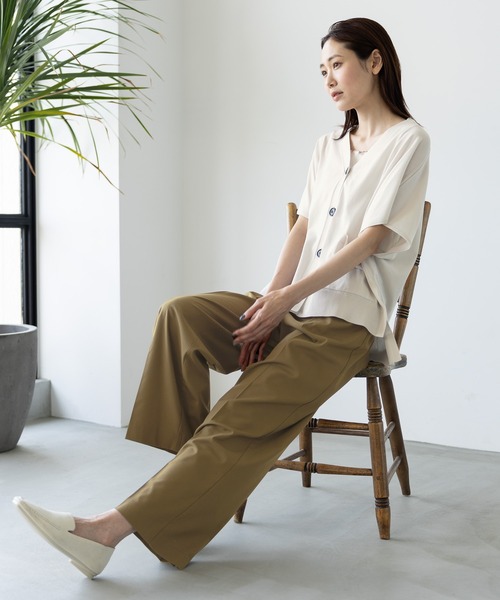 GLOBAL WORK(グローバルワーク)の「らくっション洗えるフィットローファー/991743(ローファー・レディース・シルバー/ブラック/アイボリー・LARGE/SMALL/MEDIUM)」の18枚目の写真