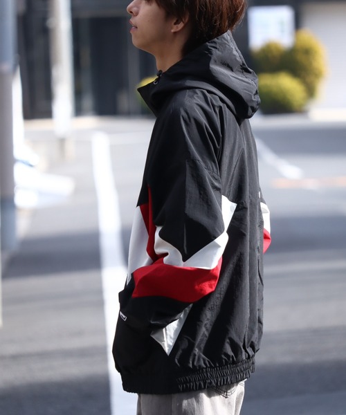 FILA（フィラ）の「【FILA/フィラ】切り替え カラーフードアノラック