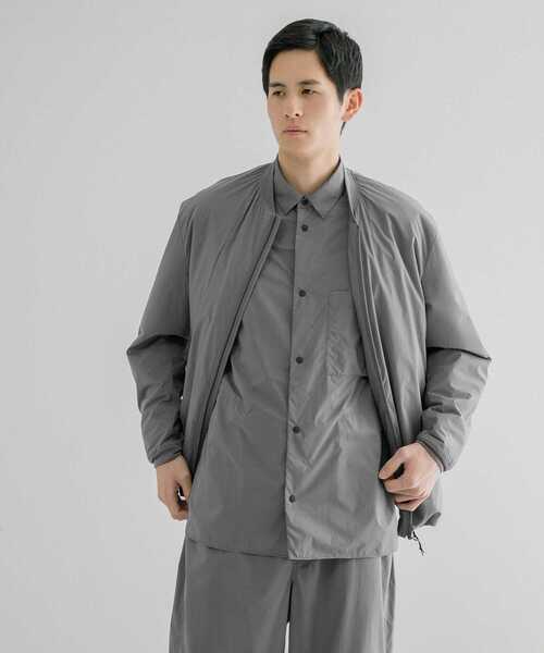 EKAL（エカル）の「『速乾/撥水』PERTEX マウンテンジップジャケット（その他アウター・メンズ・グレー/ブラック・MEDIUM/LARGE）」の8枚目の写真