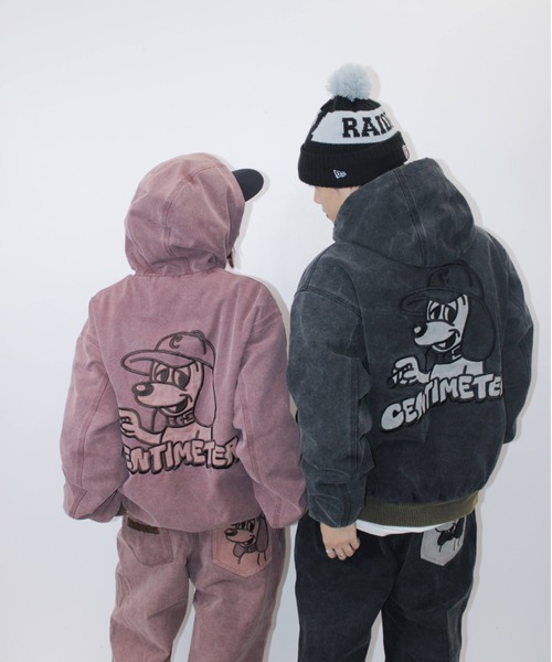 centimeter(センチメーター)の「CMT ruler duck hooded jacket(ブルゾン・メンズ・ブラウン/ブラック・X-LARGE/LARGE/MEDIUM)」の15枚目の写真