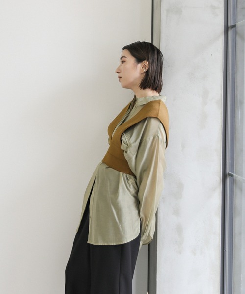 セール】Vネックニットビスチェ（ベスト）｜select MOCA（セレクトモカ