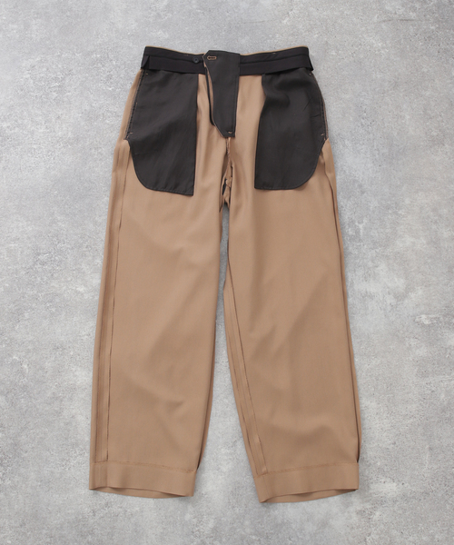 EDIFICE（エディフィス）の「【ATON/エイトン】NIDOM SILK WIDE PANTS