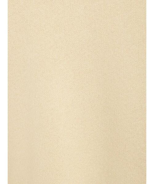 Samansa Mos2（サマンサ モスモス）の「飛び裏毛アップリケロゴスウェット（ニット/セーター・レディース・チャコールグレー/キナリ/イエロー/グリーン・F）」の16枚目の写真