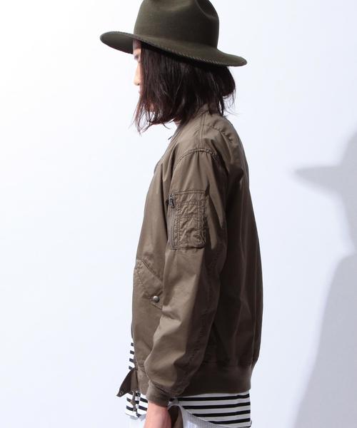 MONKEY TIME（モンキータイム）の「＜monkey time＞∴ HI/COUNT TC/STRC L-2/ブルゾン◆（ブルゾン・メンズ・ブラック/オリーブ・X-LARGE/LARGE/MEDIUM/SMALL）」の15枚目の写真