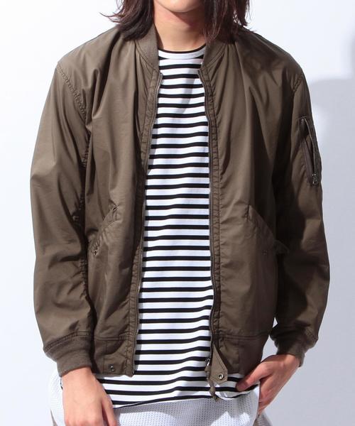 MONKEY TIME（モンキータイム）の「＜monkey time＞∴ HI/COUNT TC/STRC L-2/ブルゾン◆（ブルゾン・メンズ・ブラック/オリーブ・X-LARGE/LARGE/MEDIUM/SMALL）」の8枚目の写真