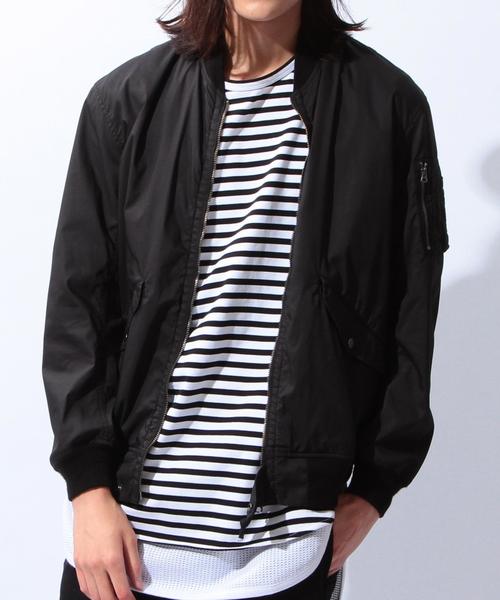 MONKEY TIME（モンキータイム）の「＜monkey time＞∴ HI/COUNT TC/STRC L-2/ブルゾン◆（ブルゾン・メンズ・ブラック/オリーブ・X-LARGE/LARGE/MEDIUM/SMALL）」の12枚目の写真