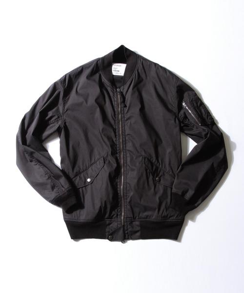 MONKEY TIME（モンキータイム）の「＜monkey time＞∴ HI/COUNT TC/STRC L-2/ブルゾン◆（ブルゾン・メンズ・ブラック/オリーブ・X-LARGE/LARGE/MEDIUM/SMALL）」の3枚目の写真