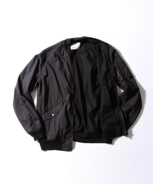 MONKEY TIME（モンキータイム）の「＜monkey time＞∴ HI/COUNT TC/STRC L-2/ブルゾン◆（ブルゾン・メンズ・ブラック/オリーブ・X-LARGE/LARGE/MEDIUM/SMALL）」の4枚目の写真