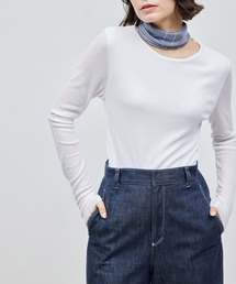 ROPE' | 【雑誌掲載】コットンナイロン二重仕立てシアープルオーバー(Tシャツ/カットソー)