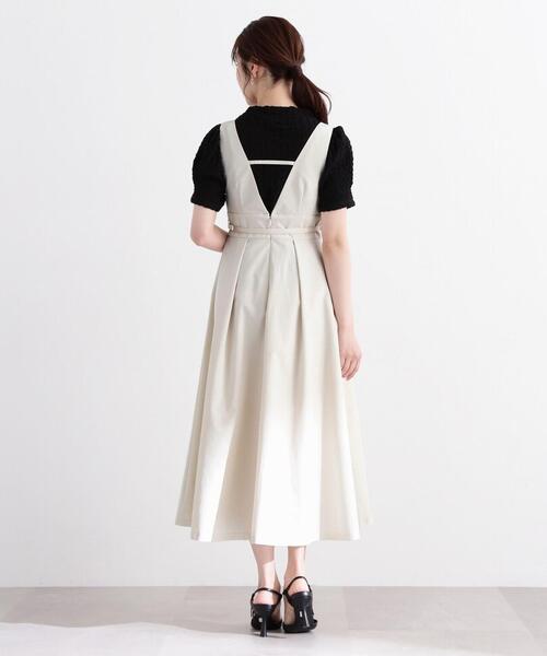 PROPORTION BODY DRESSING（プロポーションボディドレッシング）の「タフタジャンスカ / 1214140308（ワンピース・レディース・ブラック/ベージュ・MEDIUM/SMALL）」の18枚目の写真