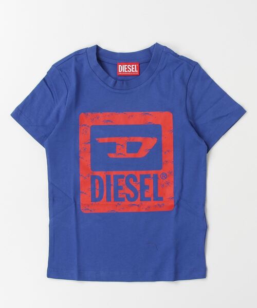 DIESEL KIDS(ディーゼルキッズ)の「DIESEL(ディーゼル)Kids & Junior ブランドロゴ半袖Tシャツカットソー(Tシャツ/カットソー・キッズ・ライトピンク/ブルー/ダークグリーン/ブラック・16Y/14Y/12Y/10Y/8Y/6Y/4Y)」の19枚目の写真