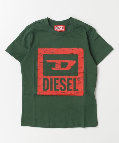 DIESEL KIDS(ディーゼルキッズ)の「DIESEL(ディーゼル)Kids & Junior ブランドロゴ半袖Tシャツカットソー(Tシャツ/カットソー・キッズ・ライトピンク/ブルー/ダークグリーン/ブラック・16Y/14Y/12Y/10Y/8Y/6Y/4Y)」の20枚目の写真