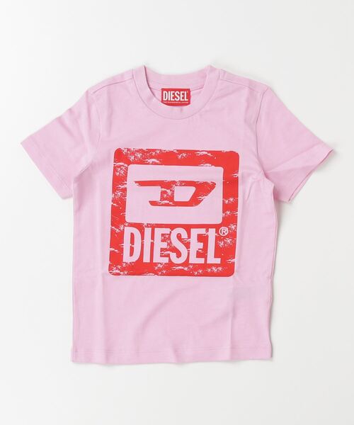 DIESEL KIDS(ディーゼルキッズ)の「DIESEL(ディーゼル)Kids & Junior ブランドロゴ半袖Tシャツカットソー(Tシャツ/カットソー・キッズ・ライトピンク/ブルー/ダークグリーン/ブラック・16Y/14Y/12Y/10Y/8Y/6Y/4Y)」の21枚目の写真