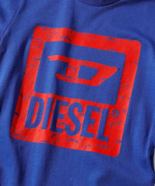 DIESEL KIDS(ディーゼルキッズ)の「DIESEL(ディーゼル)Kids & Junior ブランドロゴ半袖Tシャツカットソー(Tシャツ/カットソー・キッズ・ライトピンク/ブルー/ダークグリーン/ブラック・16Y/14Y/12Y/10Y/8Y/6Y/4Y)」の11枚目の写真