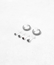 Diliraba 6点セット アレルギー対応 樹脂ポスト ピアス DEU06D