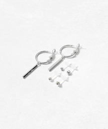 Diliraba 6点セット アレルギー対応 樹脂ポスト ピアス DEU06D