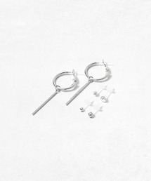 Diliraba 6点セット アレルギー対応 樹脂ポスト ピアス DEU06D