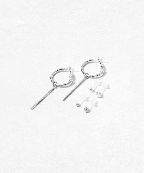 Diliraba(ディリラバ)の「Diliraba 6点セット アレルギー対応 樹脂ポスト ピアス DEU06D(ピアス(両耳用)・メンズ・B/N/M/L/K/R/P/I/G/X/Q/O/J/H/A/W/V/U/T/S/F/E/D/C・FREE)」の22枚目の写真