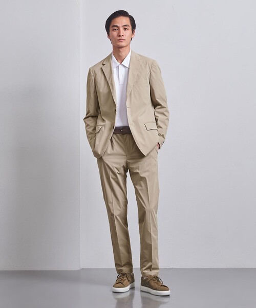 UNITED ARROWS♡ベージュパンツスーツ UNITED ARROWS（ユナイテッドアローズ）の「ミノテック ノープリーツ