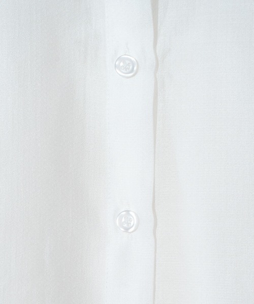 flower（フラワー）の「ソルベギャザーシャツ（シャツ/ブラウス・レディース・ピンク/ミント/アイボリー・FREE）」の13枚目の写真