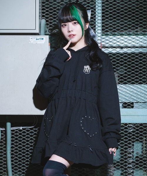 Hauls(ハウルズ)の「ばかデカおリボンバレッタ(バレッタ/ヘアクリップ・レディース・ブラック/サックスブルー/ブラック×ホワイト・FREE)」の13枚目の写真