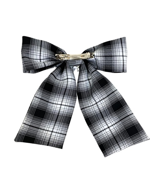 Hauls(ハウルズ)の「ばかデカおリボンバレッタ(バレッタ/ヘアクリップ・レディース・ブラック/サックスブルー/ブラック×ホワイト・FREE)」の18枚目の写真