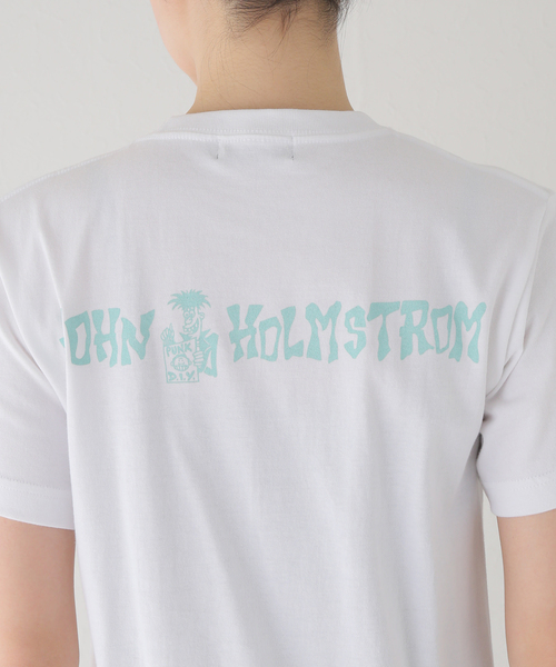 GOOD ROCK SPEED(グッドロックスピード)の「【GOOD ROCK SPEED/グッドロックスピード】 JOHN HOLMSTROM:Tシャツ(Tシャツ/カットソー・レディース・ホワイト・SMALL/MEDIUM)」の3枚目の写真