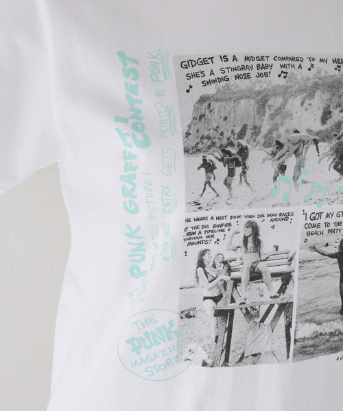 GOOD ROCK SPEED(グッドロックスピード)の「【GOOD ROCK SPEED/グッドロックスピード】 JOHN HOLMSTROM:Tシャツ(Tシャツ/カットソー・レディース・ホワイト・SMALL/MEDIUM)」の6枚目の写真