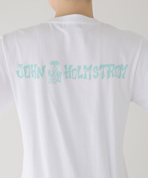 GOOD ROCK SPEED(グッドロックスピード)の「【GOOD ROCK SPEED/グッドロックスピード】 JOHN HOLMSTROM:Tシャツ(Tシャツ/カットソー・レディース・ホワイト・SMALL/MEDIUM)」の7枚目の写真