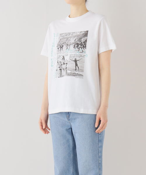 GOOD ROCK SPEED(グッドロックスピード)の「【GOOD ROCK SPEED/グッドロックスピード】 JOHN HOLMSTROM:Tシャツ(Tシャツ/カットソー・レディース・ホワイト・SMALL/MEDIUM)」の13枚目の写真