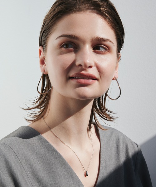 CENE（セネ）の「【CENE】セネ/ビッグドロップピアス（ピアス（両耳用）・レディース・ゴールド/シルバー・FREE）」の13枚目の写真